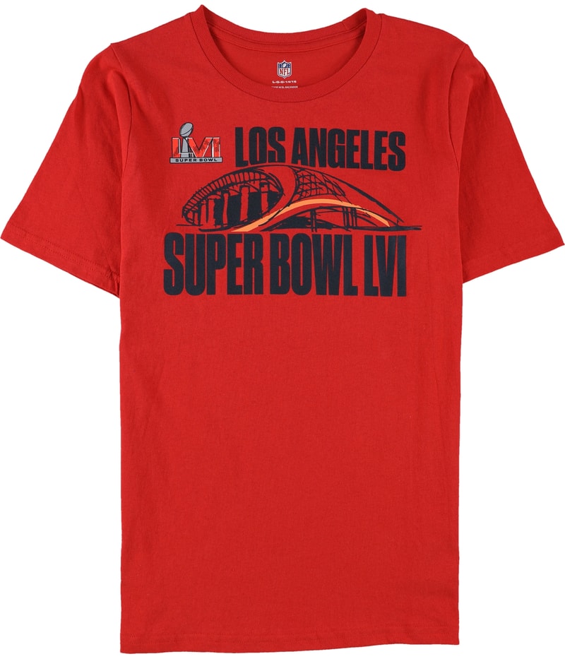 G-III Sports Boys Super Bowl LVI Graphic T-Shirt in Red
