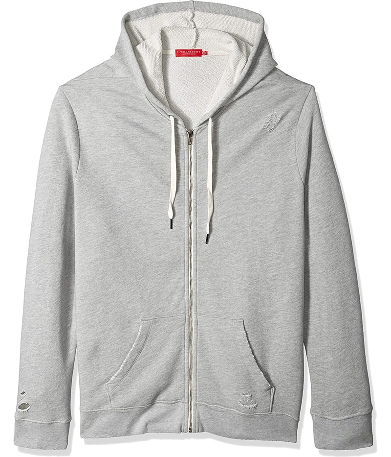 n:philanthropy Womens Hunter Hoodie Sweatshirt in Gray