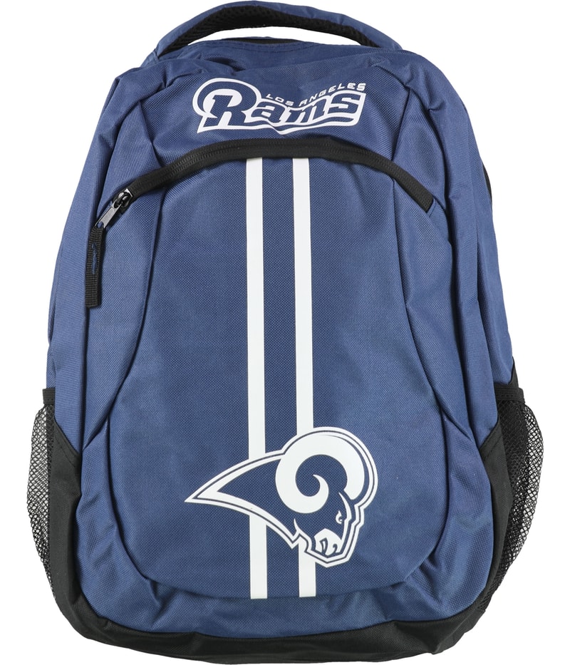 Forever Collectibles Mens Rams Action Stripe Standard Backpack in Navy