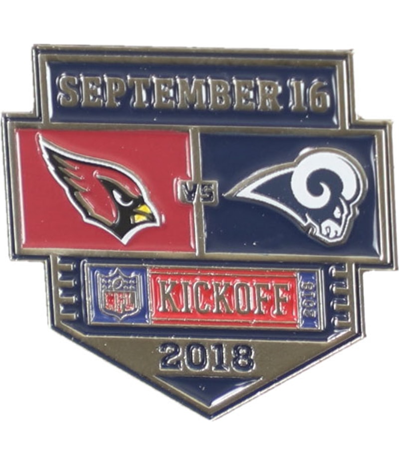 WinCraft Unisex-Adult Rams 2018 Kickoff Collector Pin Brooche in Blue