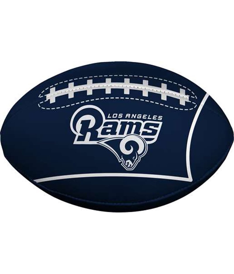NFL Unisex LA Rams Quick Toss Soft Football Souvenir in Blue