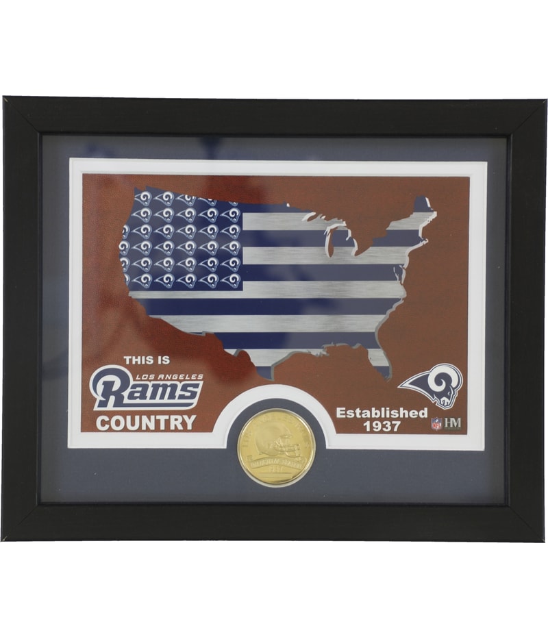 Highland Mint Unisex This Is Rams Country Framed Photo Souvenir in Blue