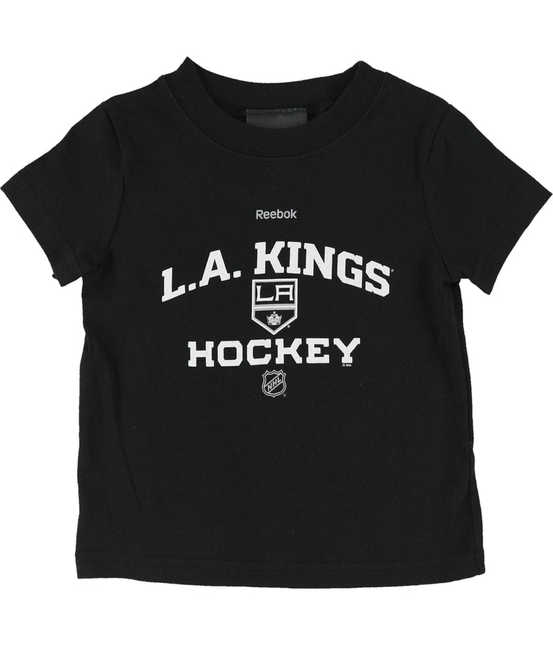 Reebok Boys L.A. Kings Hockey Graphic T-Shirt in Black