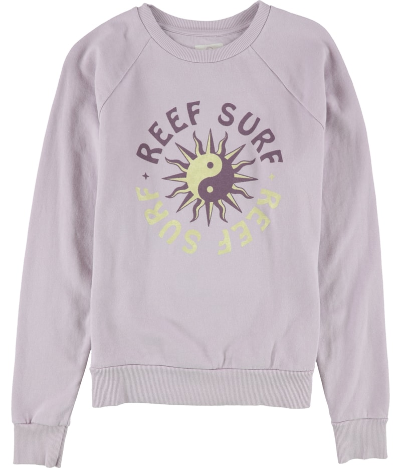 Reef Womens Surf Sweatshirt in Purple