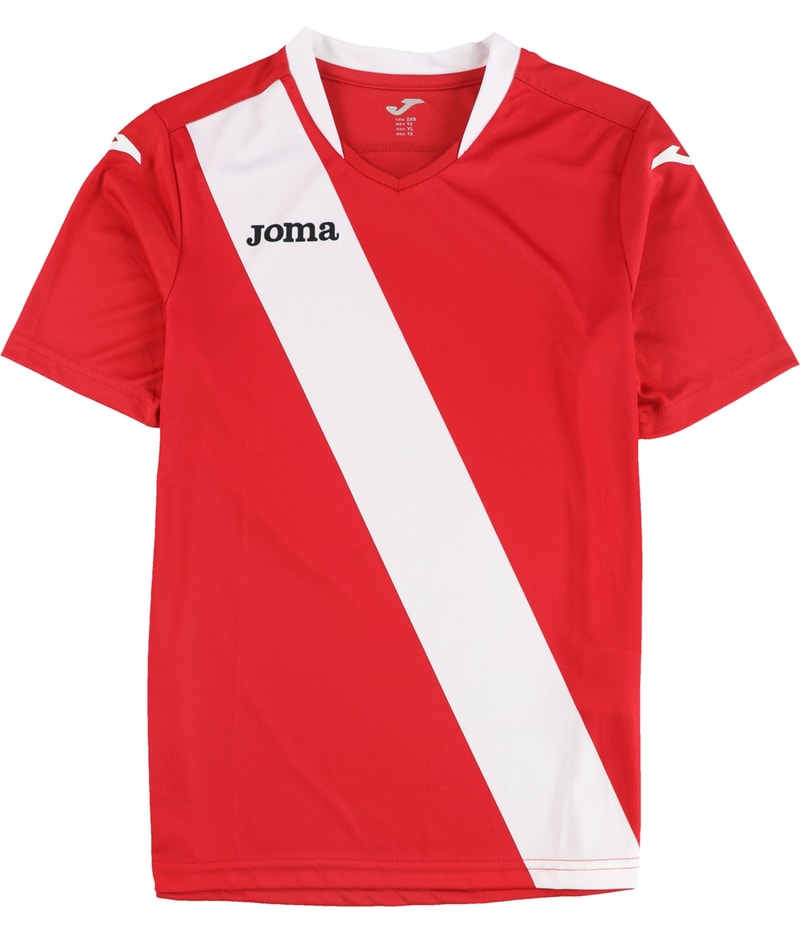 Joma Boys Colorblocked Jersey in Red
