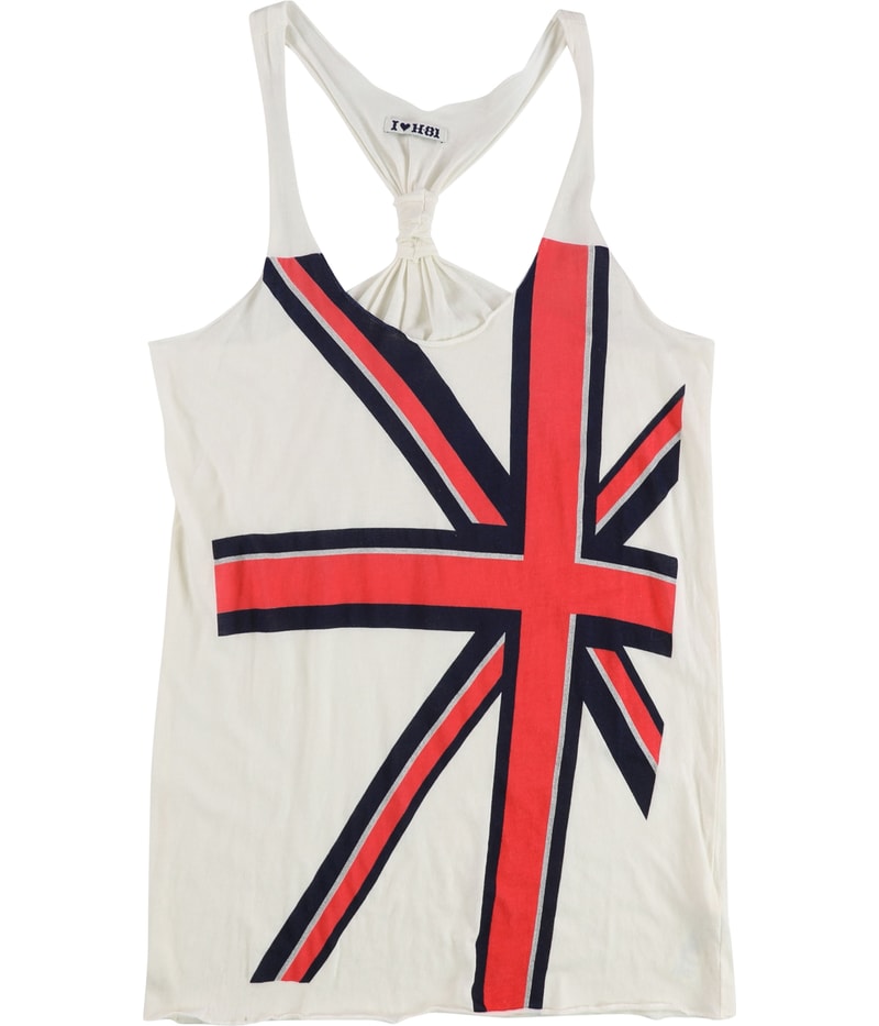 I LOVE H81 Womens Multi Tone Tank Top