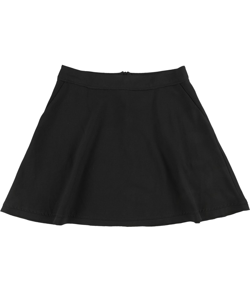 Free People Womens Solid Mini Skirt in Black